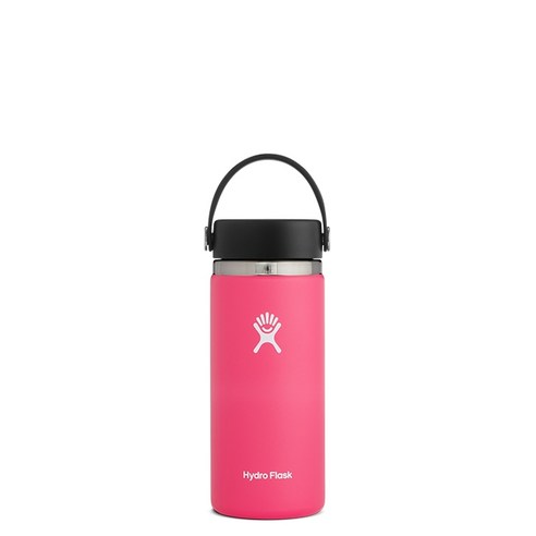 하이드로플라스크 와이드마우스 보온보냉병 V2, 워터멜론, 473ml