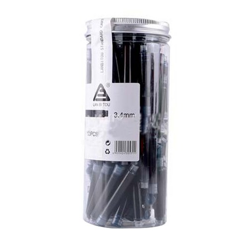 tramol 타사 만년필 호환 가능 만년필 잉크 100p, 네이비, 1개