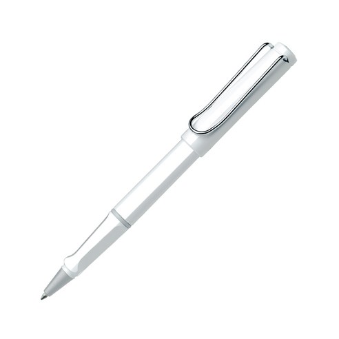 LAMY 사파리 수성펜, 샤이니화이트, 1개