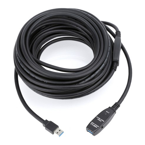 최고의 전송 속도와 안정성을 제공하는 USB3.0 리피터 유전원 케이블