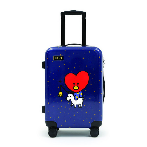 모노폴리 BT21 LUGGAGE 유니버스타 캐리어 60.96cm + 캐리어 파우치