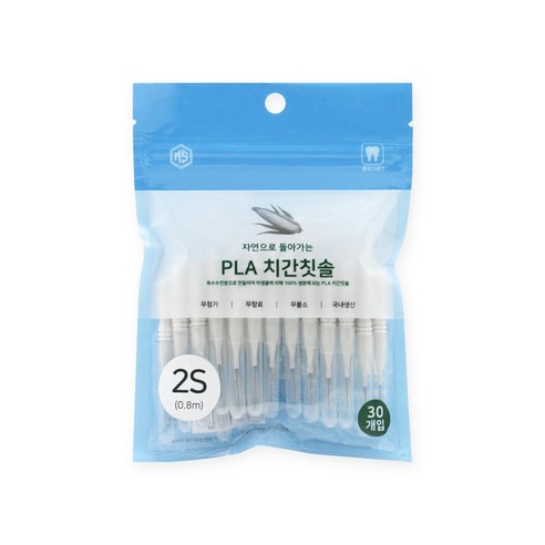 MS PLA I형 치간칫솔 SS, 30개입, 1개