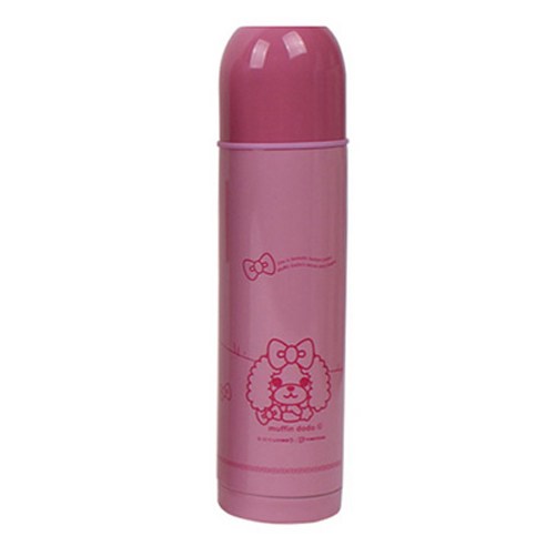 벅703 스텐레스 보온보냉병 250ml, 핑크캐릭터