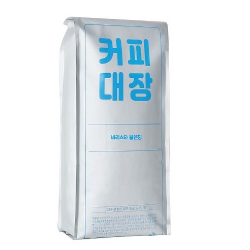 커피대장 바리스타 블랜딩 원두커피, 홀빈, 1kg