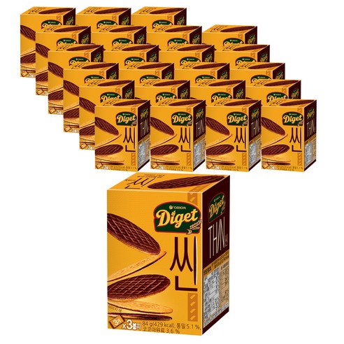 다이제 씬 3p, 84g, 24개