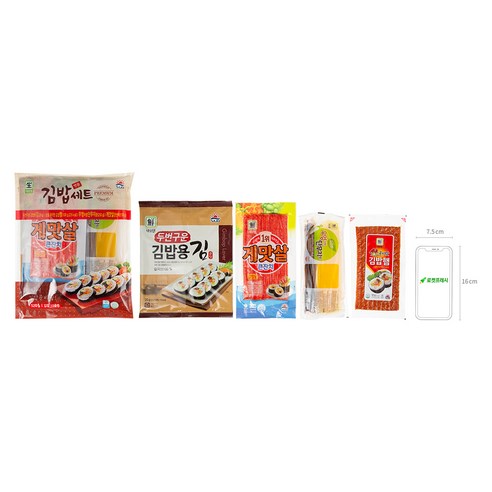 사조대림 김초재료 세트: 간편하고 맛있는 김초 만들기