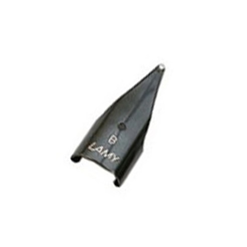 LAMY 만년필 펜촉 블랙스틸, B, 1개