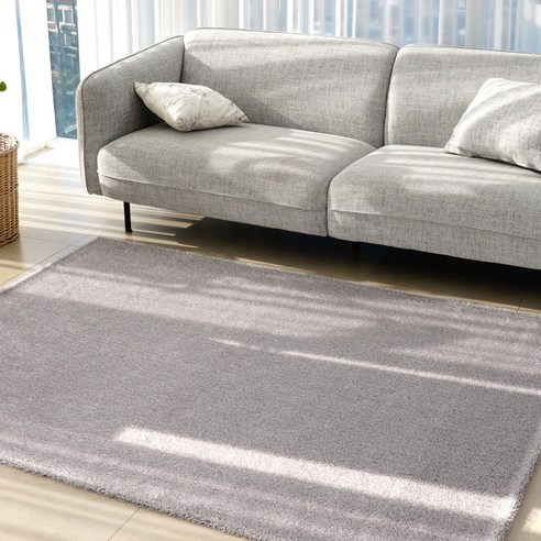 포근함과 스타일을 동시에, 인룸 릴리프 샤기 러그