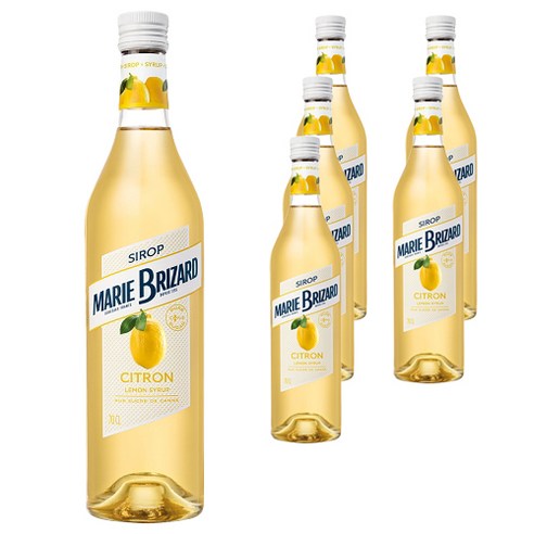 마리브리자드 레몬 시럽, 700ml, 6개