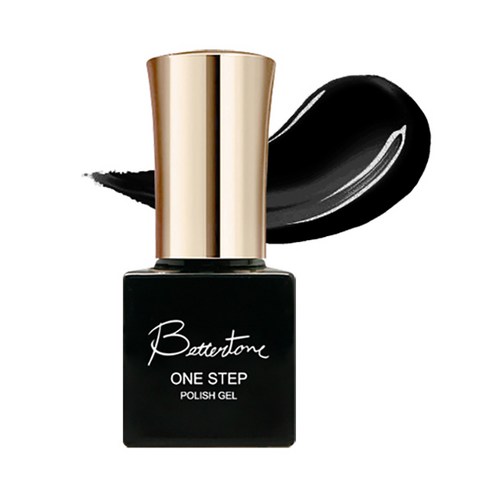 아이빛 베러톤 원스텝 네일 컬러 젤 6ml, BTO-12 블랙, 1개
