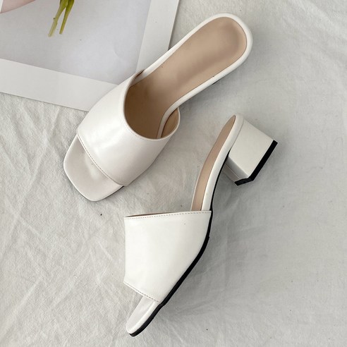 랩 베이직 뮬 슬리퍼 4cm