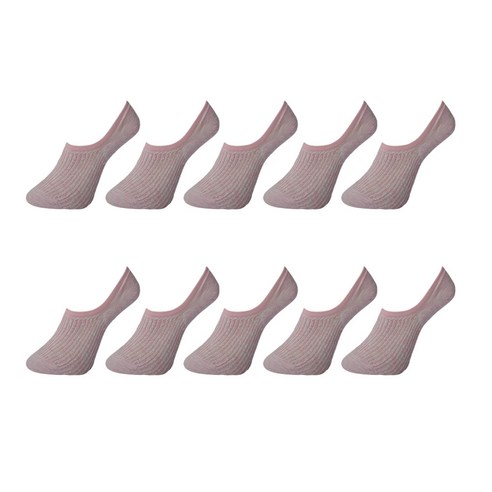 비버리힐즈폴로클럽 여성용 골지 무지 덧신 10족