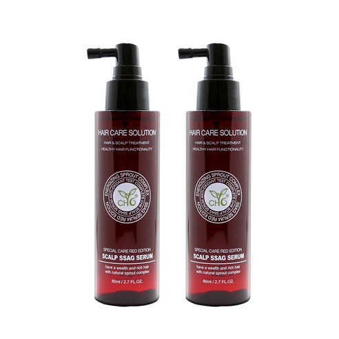 스칼프 싹세럼 시즌2 CH6 레드에디션 두피세럼, 80ml, 2개