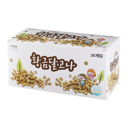 황금 달고나 캔디, 30g, 30개