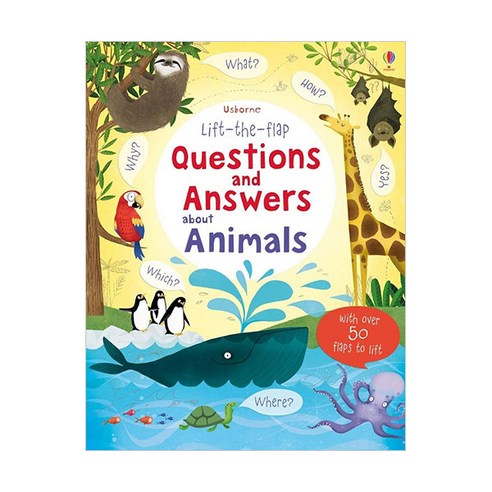 Lift the flap Questions and Answers about Animals, Usborne