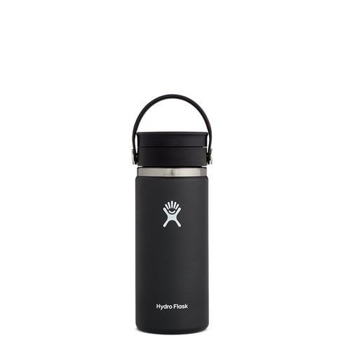 하이드로플라스크 커피리드 마우스 보온 보냉 텀블러, 블랙, 473ml, 1개