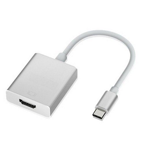 애니클리어 USB 3.1 Type C to HDMI 4K 미러링 컨버터, 단일상품