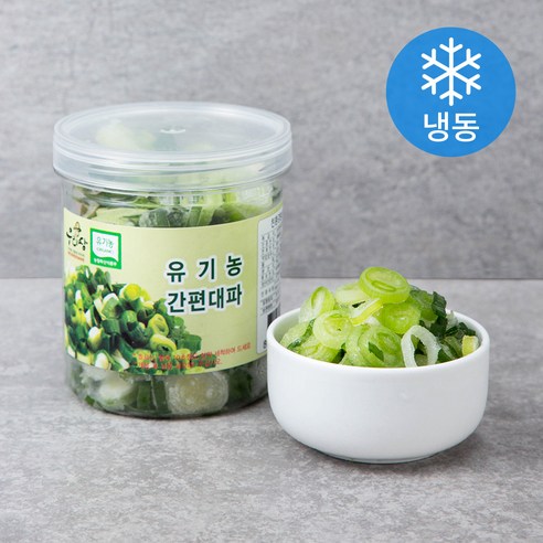 우리땅 유기농 인증 간편대파 (냉동), 150g, 1통