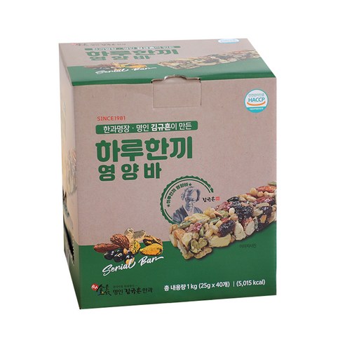 김규흔 하루한끼 영양바, 1kg, 1개