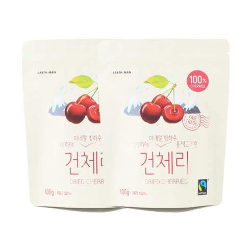 어스맨 히말라야 무설탕 건체리, 100g, 2개