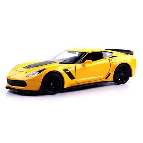 웰리 1:24 쉐보레 콜벳 Z06 다이캐스트, 노랑