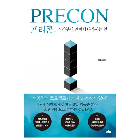 프리콘: 시작부터 완벽에 다가서는 일, 엠아이디