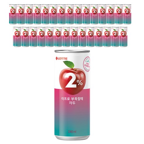 이프로 부족할때 자두, 240ml, 30개