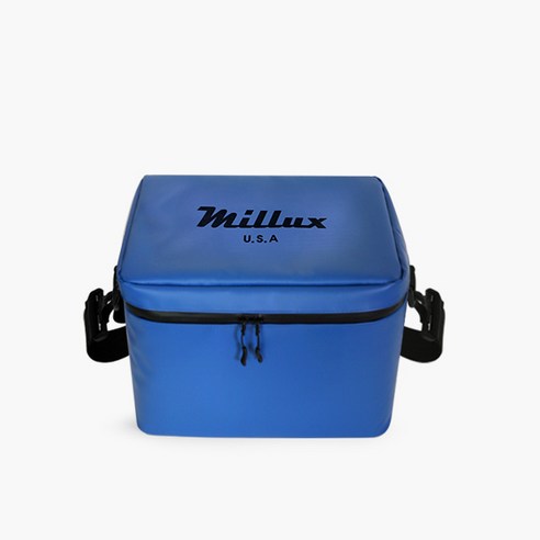 블랑블랙 밀룩스 USA 아쿠아 쿨러백 mini, 블루, 8L