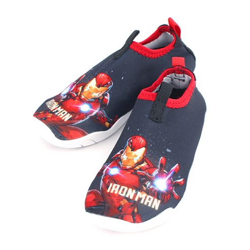 코지24 남아용 아이언맨 아쿠아슈즈