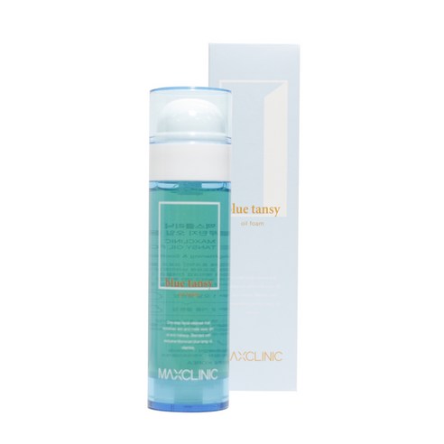 맥스클리닉 블루탄지 오일 폼 클렌저, 110g, 1개