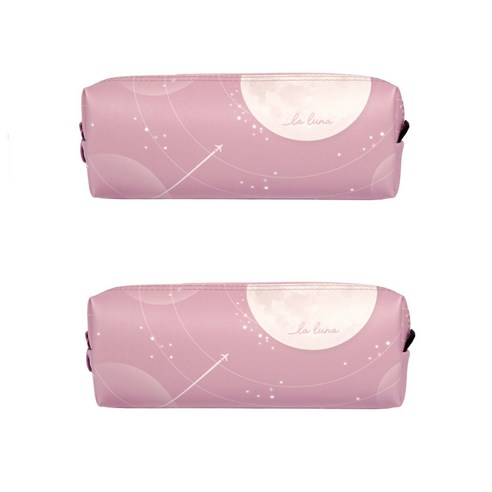 아이비스 라루나 봉제필통, 퍼플, 2개