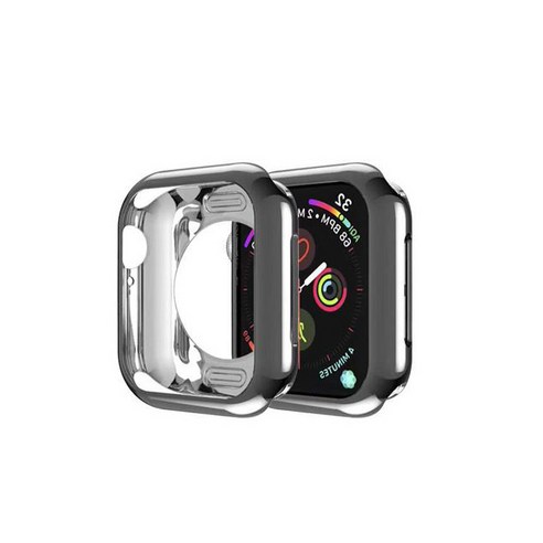 아이엠판다 애플워치 TPU 케이스 38mm, 블랙