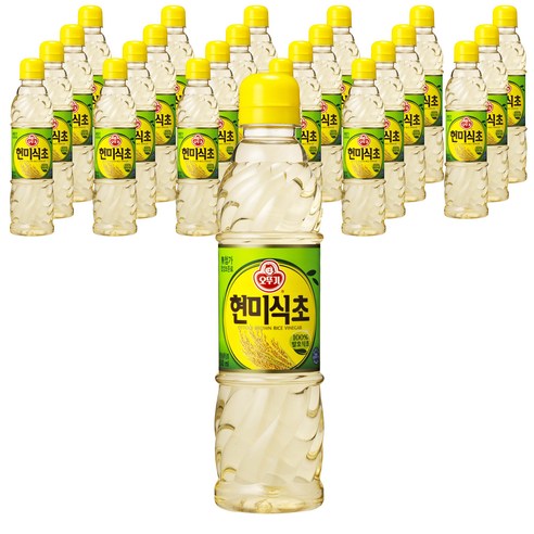 오뚜기 현미 식초, 500ml, 24개