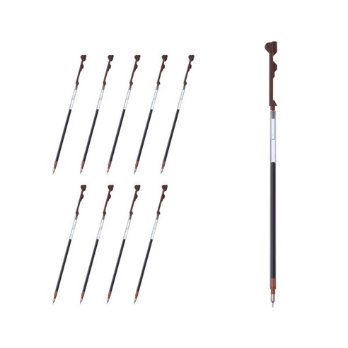 파이롯트 콜레토 리필심 0.3mm LHKRF-10C3, 브라운, 10개