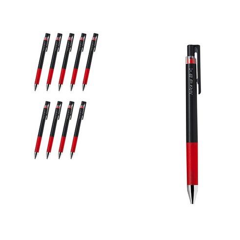 파이롯트 쥬스업 젤잉크펜 0.3mm LJP-20S3, 레드, 10개