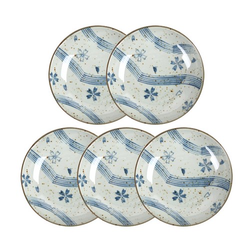 대명 신요 종지 11cm, B무늬, 5개