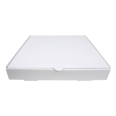 무지 사각 피자박스 262 x 263 mm, 화이트, 50개