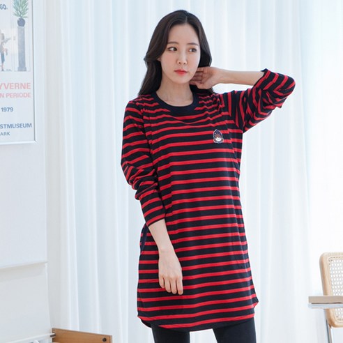 메르 엄지공주 긴팔 수유 원피스