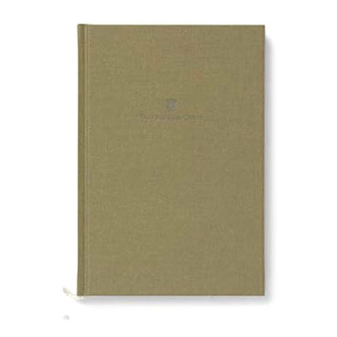 그라폰파버카스텔 리넨커버 노트 A5, 올리브 그린(188671), 1개