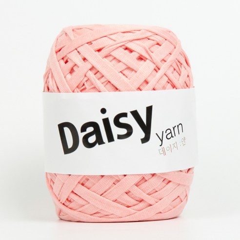 야나 빈스티치 미니 토트백 뜨개질 DIY 패키지, 1세트, 핑크살구