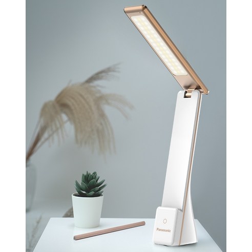 파나소닉 접이식 LED 스탠드 HHLT0399W11, 화이트