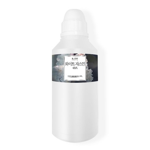 아제르퍼시픽 프래그런스 오일 1000ml + 시향지 3종 랜덤발송 세트, 화이트자스민 40A