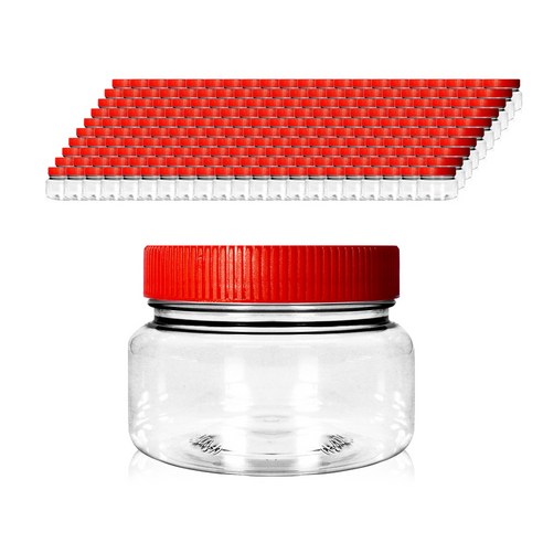 400소 밀폐용기 350g, 210개, 용기 +  캡