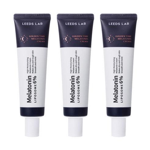 리즈랩 골든타임 멜라토닌 크림 6%, 50ml, 3개