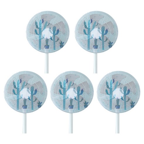 블럭마트 선풍기 안전 그물 커버 5p, TYPE 3, 5개