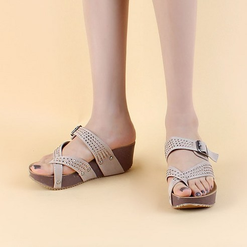릴리 디카페 플립플랍 슬리퍼 6cm 89LX08