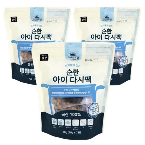 쁘띠구르망 순한 아이다시팩 70g