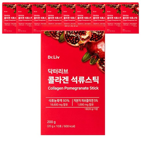 닥터리브 콜라겐 석류스틱, 20g, 100개