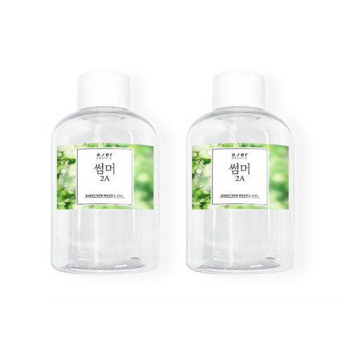 아제르퍼시픽 레스쁘리 디퓨저 오일 리필액 150ml x 2p + 시향지 랜덤발송 3종 세트, 썸머(2A)