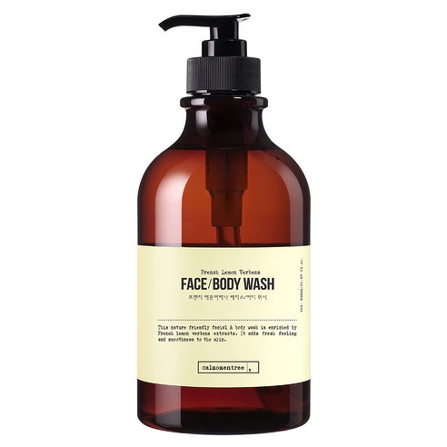 캄모멘트리 프렌치 레몬버베나 페이스바디워시, 650ml, 1개